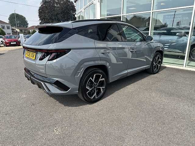 Hyundai TUCSON 1.6T 239 Hybrid N Line Edition 5dr Auto Shadow Grey