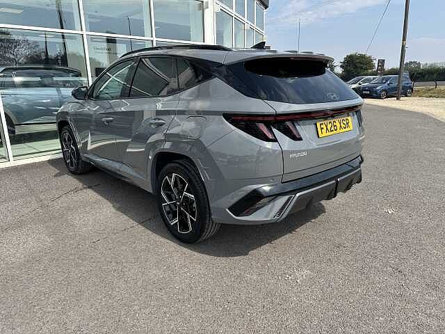 Hyundai TUCSON 1.6T 239 Hybrid N Line Edition 5dr Auto Shadow Grey